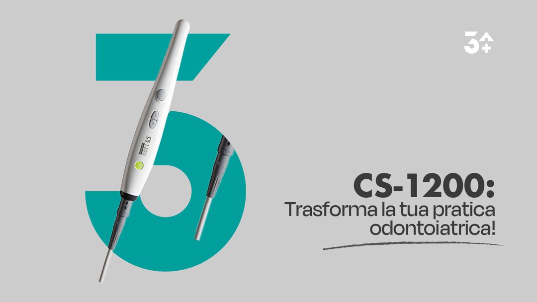 Innovare l'Odontoiatria con la telecamera intraorale CS-1200 